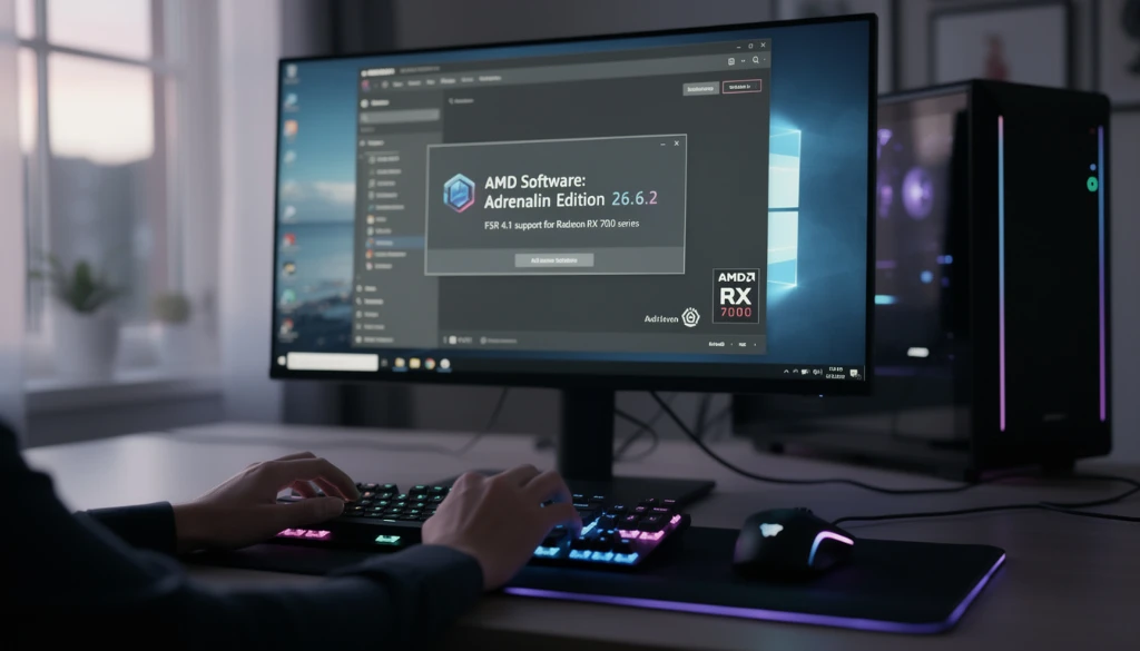 AMD випустила Adrenalin 26.6.2 з FSR 4.1 для RX 7000